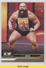 2024 Upper Deck AEW All Elite Wrestling Gold Miro #4 READ p0r