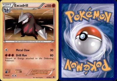 Excadrill 056/098 Pokemon TCG Emerging Powers Holo Rare NM