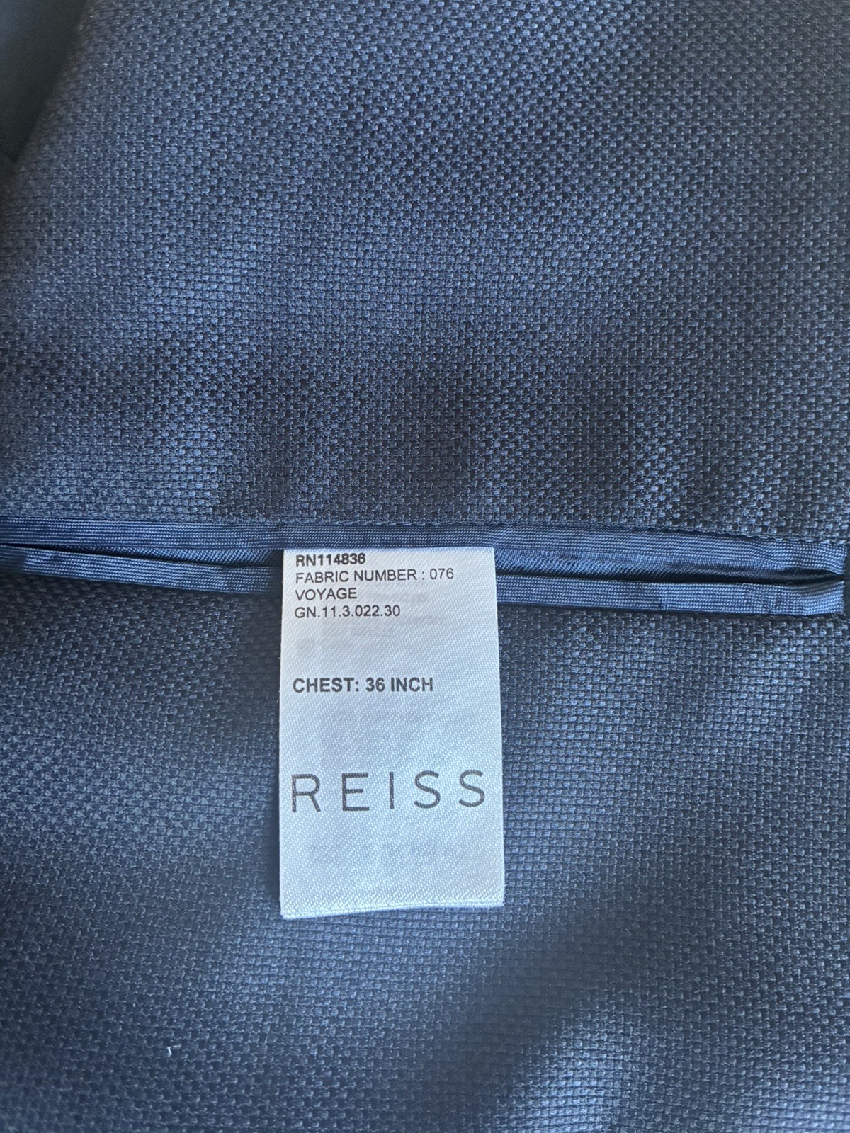Reiss Men’s Woollen Blazer In Size 36” £239 RRP image 8
