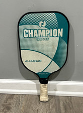 Vintage Pickle-Ball Inc. Champion Series 3 Aluminum Paddle Teal/White
