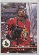 2017-18 Upper Deck Exclusives /100 Cody Ceci #383 ht0