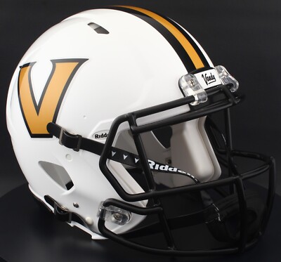 VANDERBILT COMMODORES NCAA Riddell Speed Full Size AUTHENTIC Football Helmet