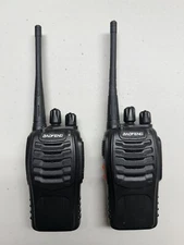 2x Baofeng Bf-888s UHF Fm Transceiver Walkie Talkies **Untested**