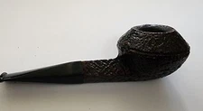 Vintage Italia Pesaro Mastro de Paja Fatta a Mano 1B Media Bulldog Tobacco Pipe