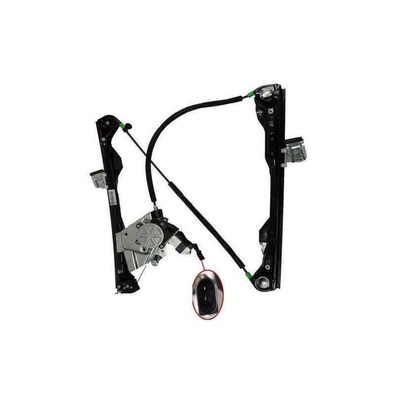 Lève-vitre électrique droit Ford Focus mécanisme portière avant droite avec moteur 5 portes