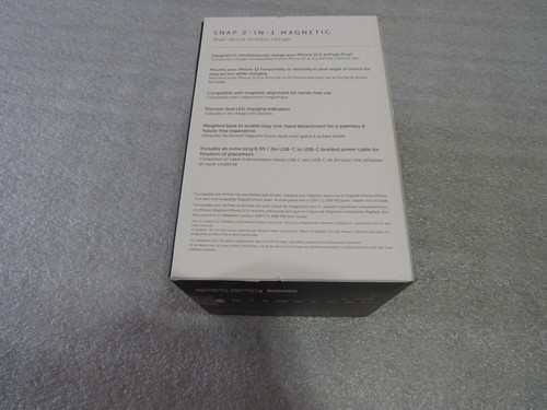 Native Union Snap 2-in-1 Wireless Charger 7.5 Watt MagSafe For iPhone/Airpods - Photo 3 sur 4