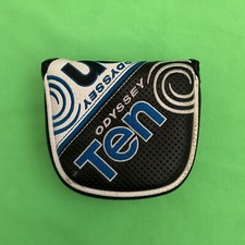 ODYSSEY TEN MALLET PUTTER HEADCOVER - Black Magnetic Cover