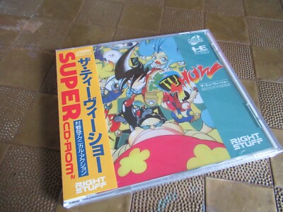 TV Show SUPER-CD-ROM RSCD-4005 PC Engine PCEWorks PCE Works Japan NEU