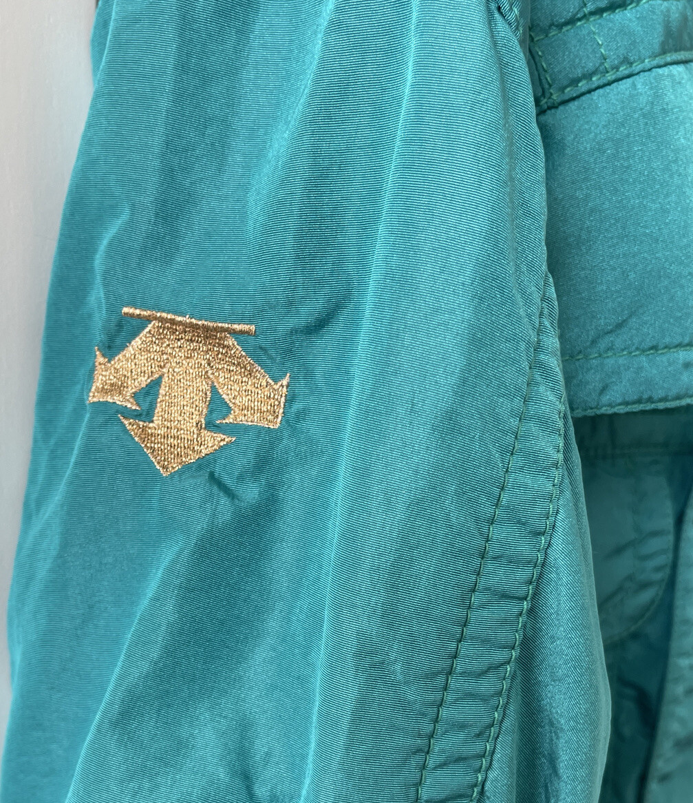Vintage Descente Mens Sz S Small Ski Jacket 1980s Pristine Teal
