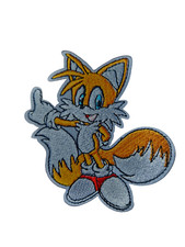 Tails - Sonic The hedgehog Game Sonic Iron On Patch Sew On Patch Transfer Badge