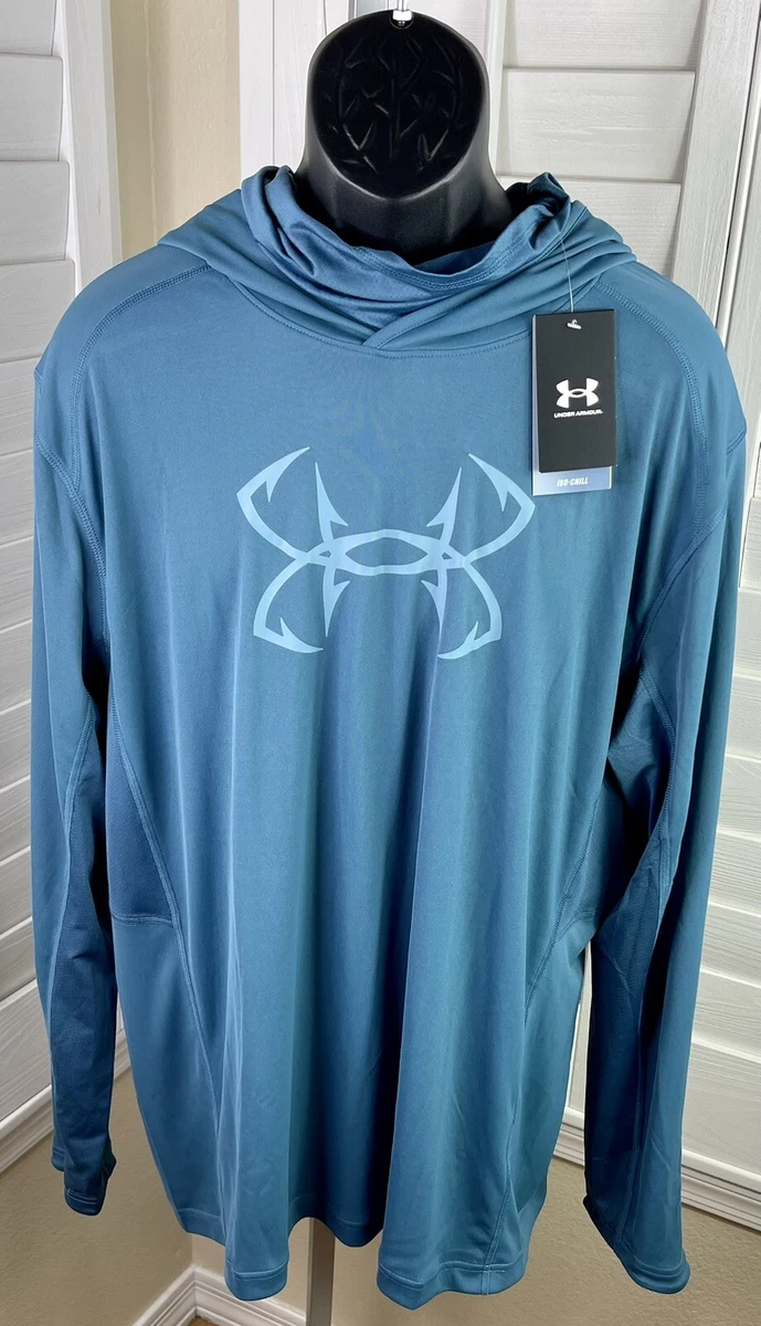 Under armour sales hooded fishing shirt