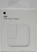 [Open] Genuine OEM Apple 12W Power Adapter USB Fast Charging Wall Plug MGN03AM/A