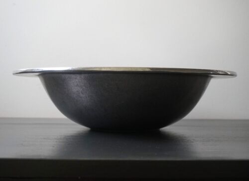 RWP Wilton Armetale Peltro Ciotola Servizio Insalata Miscelazione 14-5/8" Groovy Large **LEGGI - Foto 3 di 24