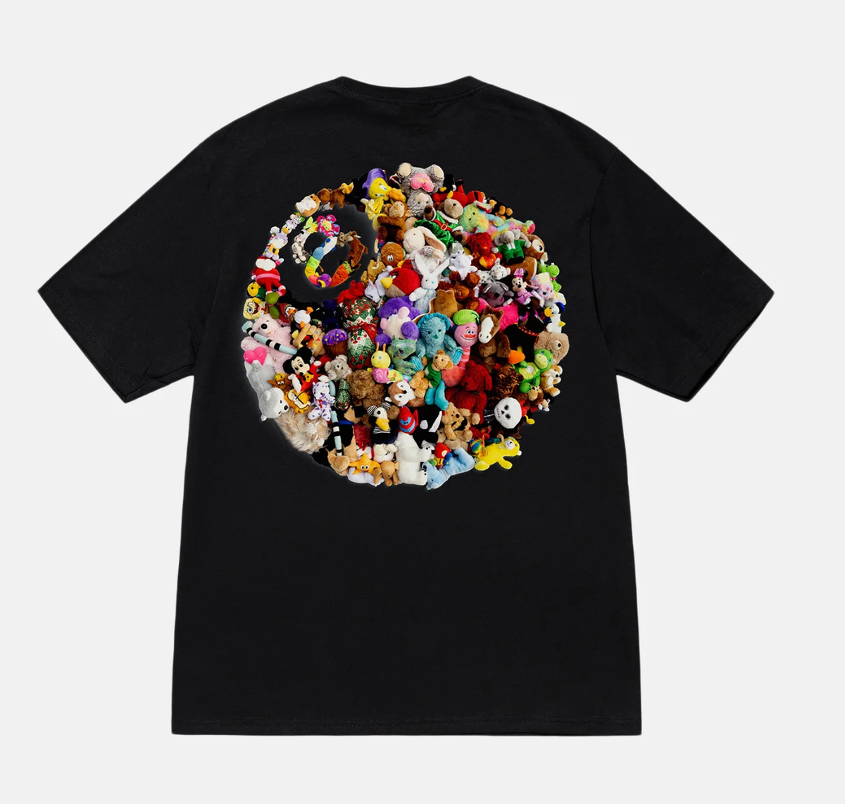 Stussy PLUSH TEE 8 Ball - Black size XXL | eBay