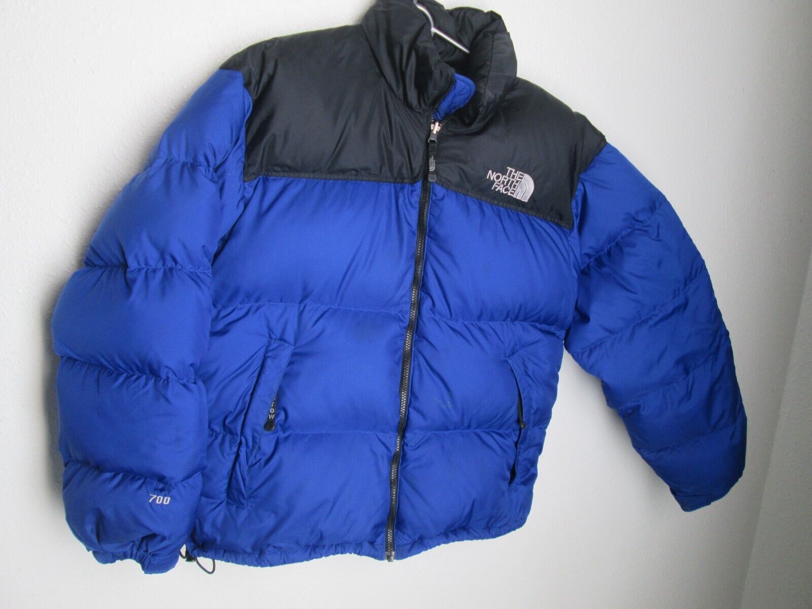 The North Face Nuptse 700 Goose Down Jacket sz L Blue Retro Vtg 1990s TNF  Puffer