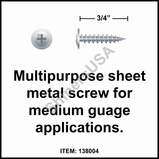 Teks 8 X 3/4 In. Phillips Truss Head Drill Point Lath Screws  200 Pack 21504