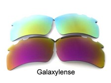 Galaxy Replacement Lenses For Oakley Flak 2.0 XL Vented Sunglasses Purple/Gold