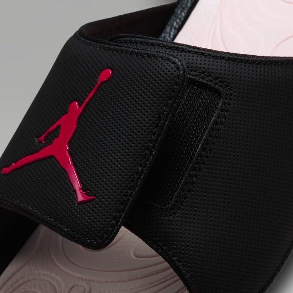 Nike Jordan Hydro 6 Slides 'Black/Sunset Tint' (881473-005