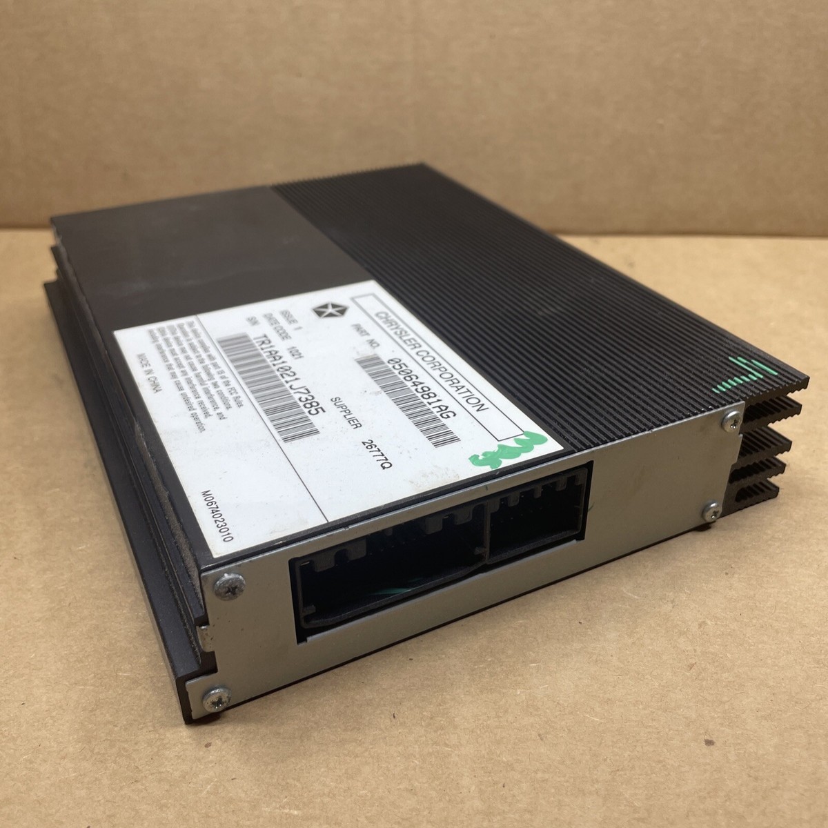 11 - 2020 DODGE CHARGER 300 JOURNEY Audio Amplifier AMP OEM  