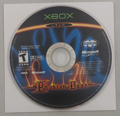 Phantom Dust (Microsoft Xbox, 2005) Game Only - Tested
