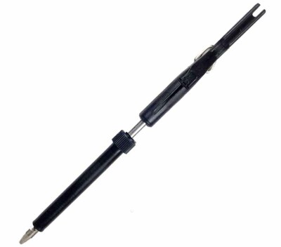 LAKE PRODUCTS THREE-IN-ONE 3 IN 1 KNOT TYING TOOL AND THREADER WITH INSTRUCTIONS
