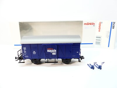 Märklin H0 48752 Gedeckter Güterwagen ''Magazin-Wagen 1997'', AC, NEU in OVP#44441