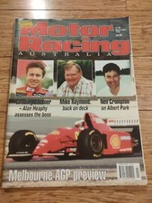 MOTOR RACING AUSTRALIA MAGAZINE - NO.  20 - march/April 1996