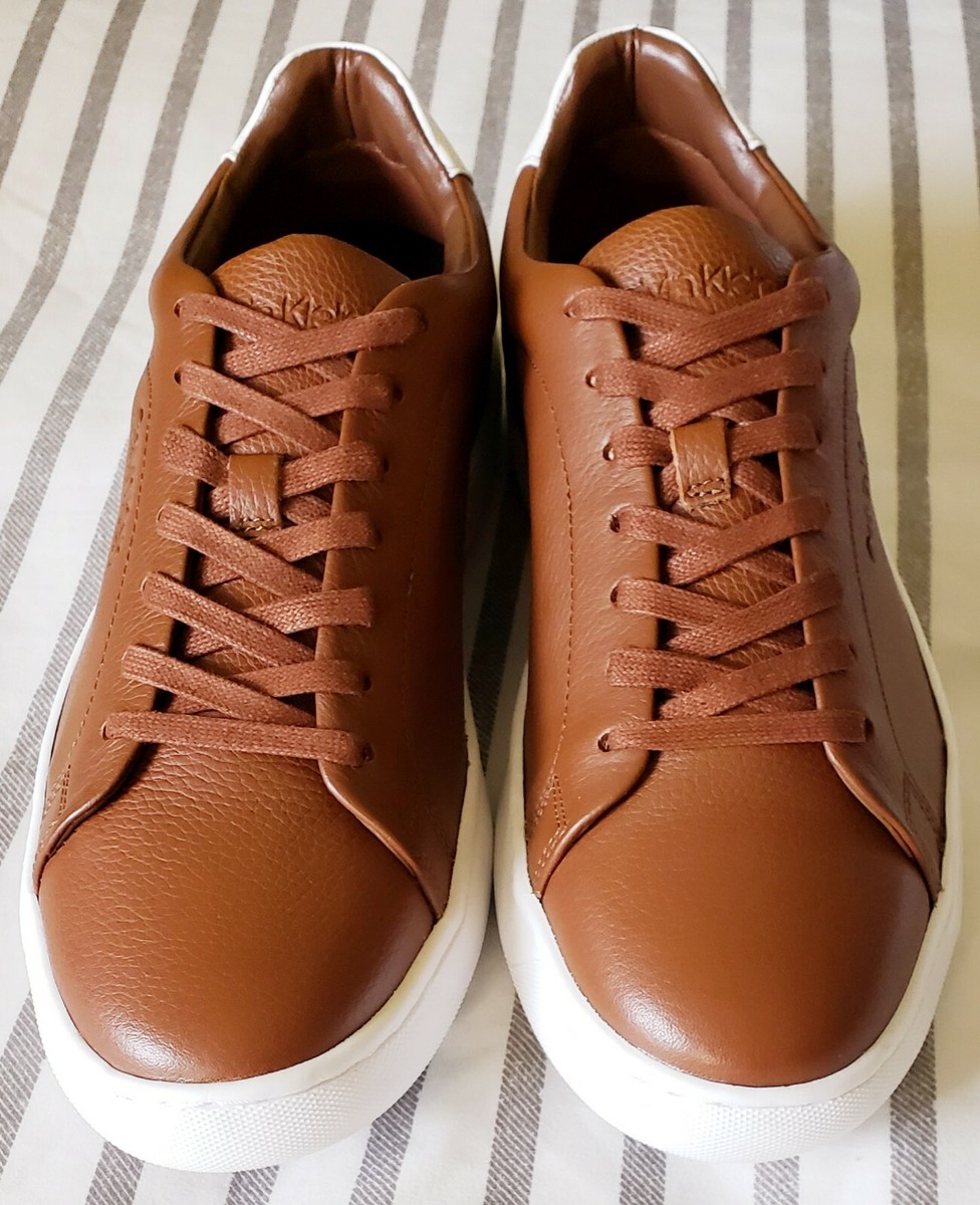 BNIB Original Calvin Klein Men's Falconi Sneaker Russett Sz