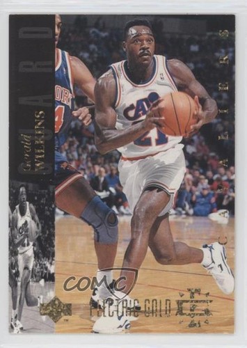 1993 Upper Deck Special Edition Basketball Electric Court Gold Gerald Wilkins #92