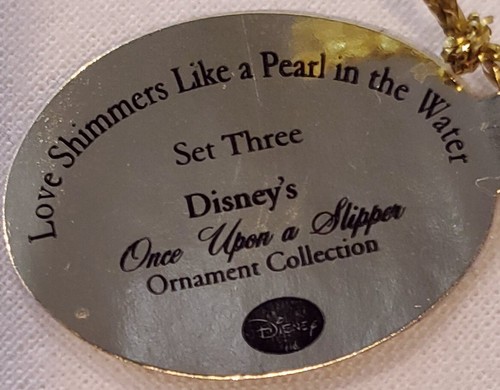Disney Once Upon a Slipper "Love Shimmers Like a Pearl" Ariel Bradford Exchange - Bild 9 von 10