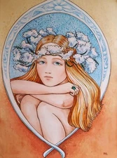 Рисунок "Русалочка"