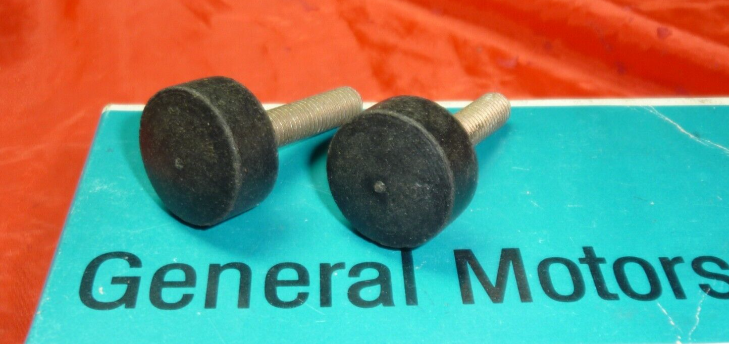 NOS GM Hood Adjustment Bolts Rubber Bumpers Chevrolet Original 1960's