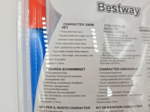 Bestway Hydro-Splash Character Swim Set Kids Snorkel Set Octopus New - Picture 3 of 3