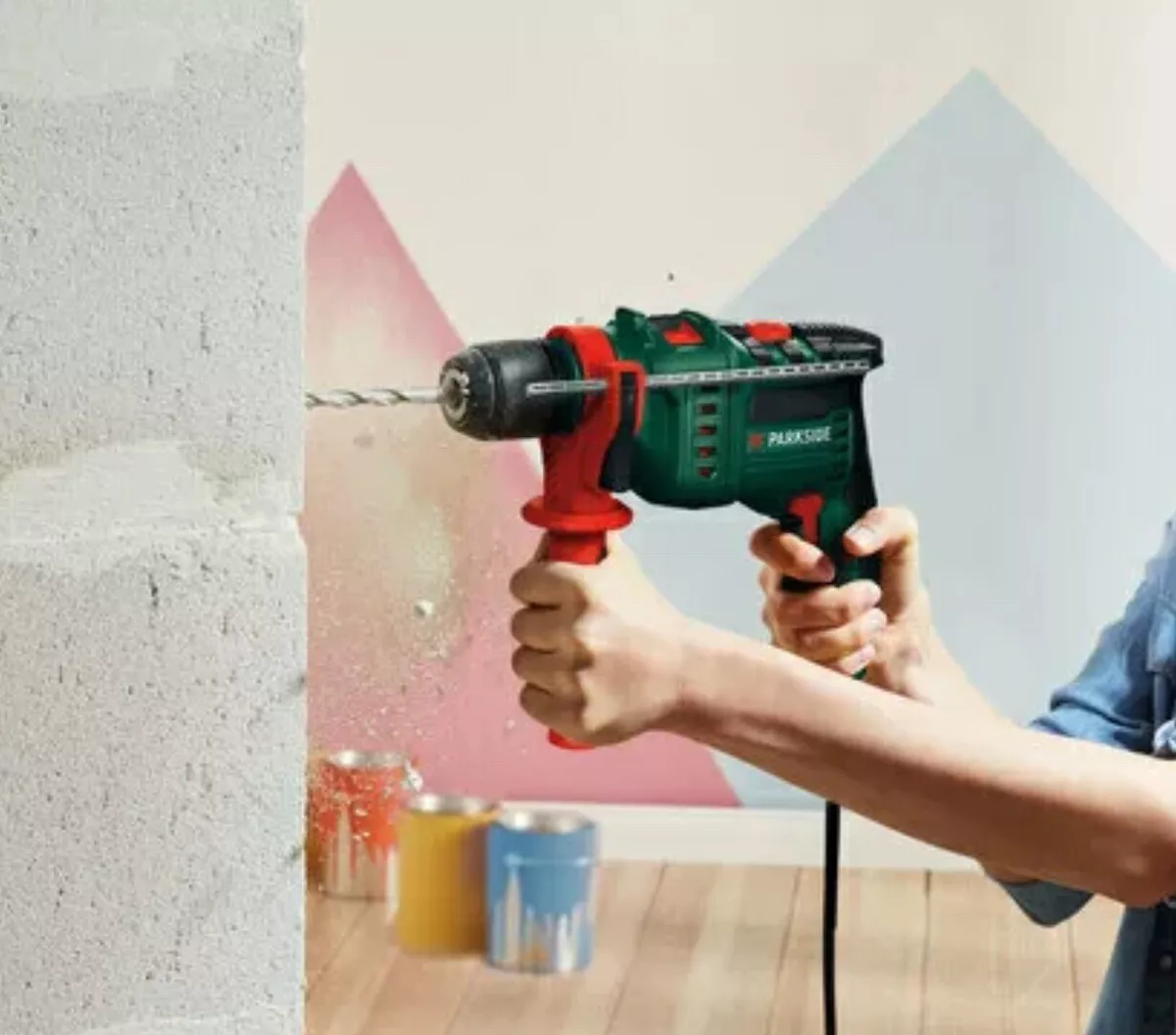 Parkside Hammer Drill PSBM 750W B3 eBay