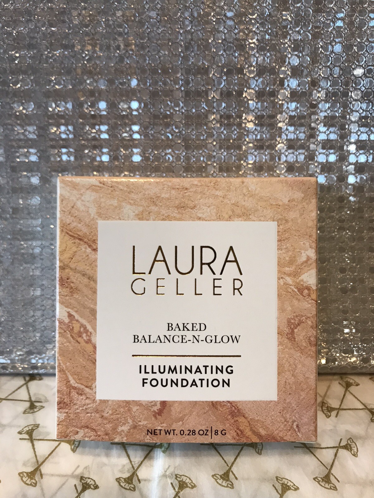Laura Geller Baked Balance-N-Glow Illuminating Foundation - Light - 8g New