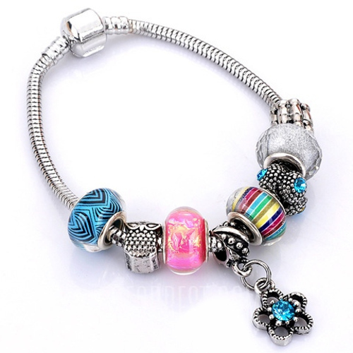 EPIC FASHION- Trendy Flower Elephant Butterfly Bead Bracelet - Picture 5 of 7