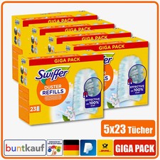 5x 23 Swiffer Staubmagnet Nachfülltücher Cl...