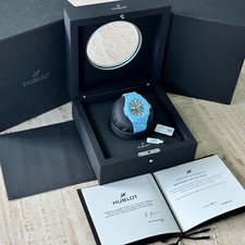 Hublot Big Bang Integrated Sky Blue Ceramic - Limited 1 of 250 - 2026 Warranty 2