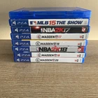 Lot Of 8 PlayStation 4 Games - NBA, NFL, MLB, Spider-Man