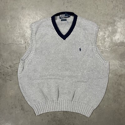 トップス 90s Polo Ralph Lauren Oild Cotton Vest S トップス 90s Polo Ralph Lauren Oild Cotton Vest S Vintage