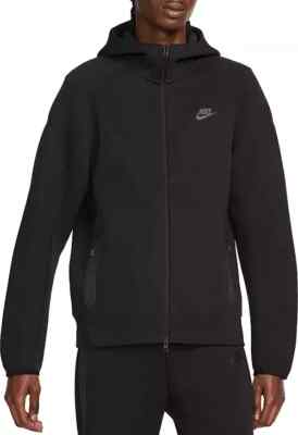 Nike Sportswear Tech Fleece Full-Zip Hoodie Men's Size XL Black