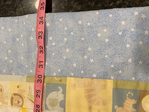 Vintage Peter Rabbit Beatrix Potter Nursery Classic Baby Crib Quilt Easter Bunny - Picture 7 of 8