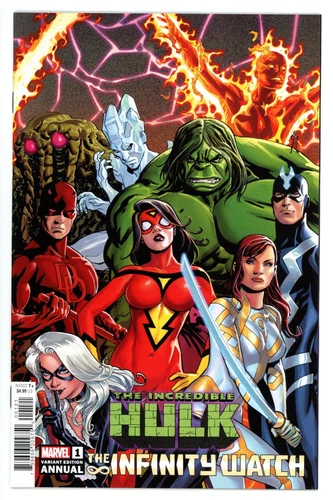 The Incredible Hulk Annual #1   Infinity Watch Connecting Variant  🟩NM+