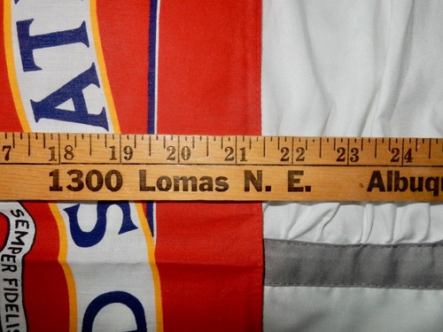 Vintage United States Marine Corps Bandana Scarf 22 x 22 RN 14193 USA Wamcraft - Picture 7 of 7