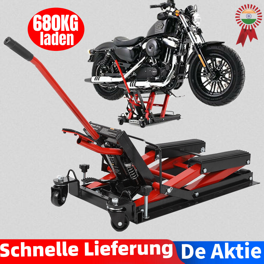 Motorrad Hebebühne Hydraulisch JJsdwin Motorradheb Produktbild-Vorschau 8