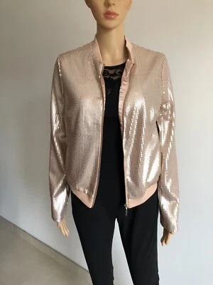 Veste rose en sequins neuve Forever 21 taille M - Photo 1/4