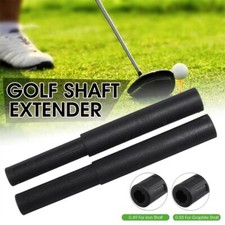 Black Golf Club Shaft Extension Rods Carbon Fiber Extend Putter Extender Stick
