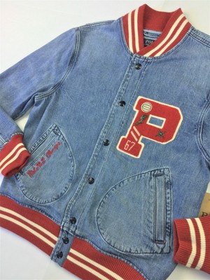 baseball jean jacket