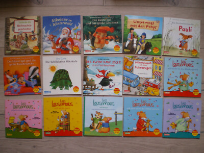 15 Maxi Pixi Bücher - Maxibücher Bücherpaket (1) Leo Lausemaus u.a.