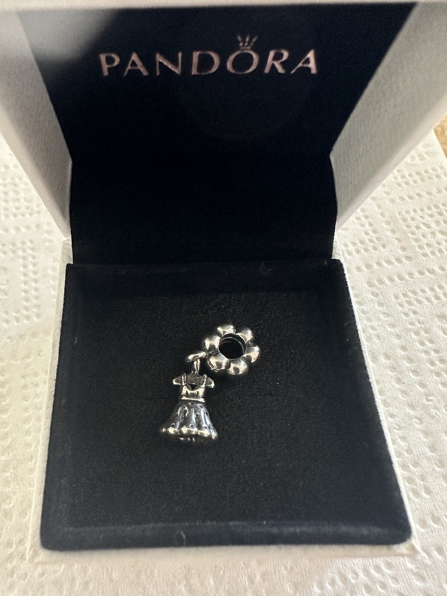 pandora party dress charm Authentic Pandora Sterling Silver Party Girl Dress Charm